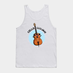 Cello-llujah Cute Cello Pun Tank Top